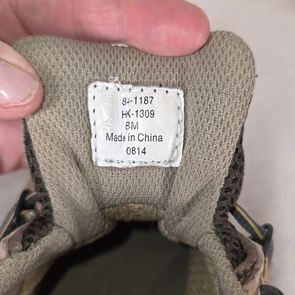 Cabelas Mens Size 8M Mid Hiking Shoes Tan/Brown  Dry-Plus Lace Up 84-1187 - Picture 8 of 11